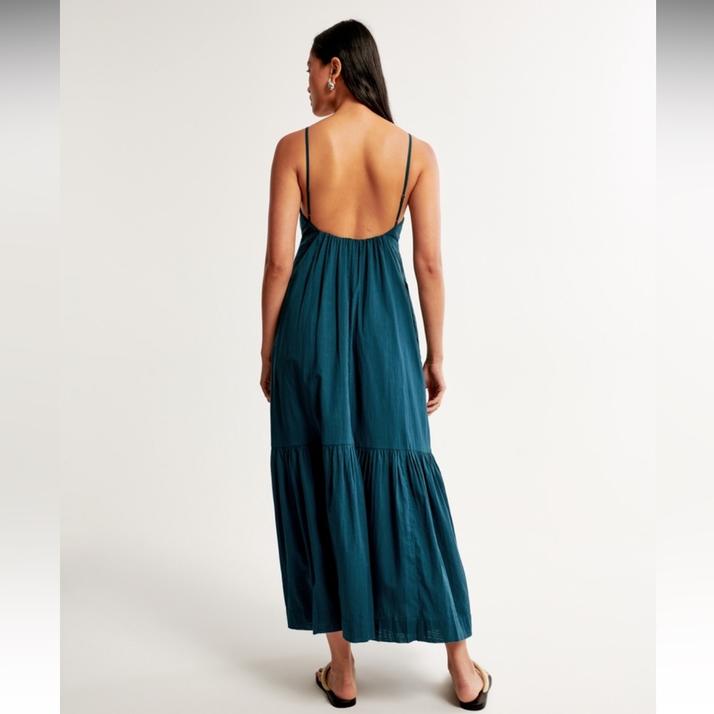 Low back maxi dress